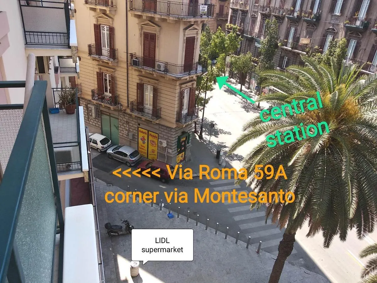 casa studenti e giovani turisti - giochi di società ed intimo party - volontari benvenuti - not recommended for people from Chile Appartamento Palermo